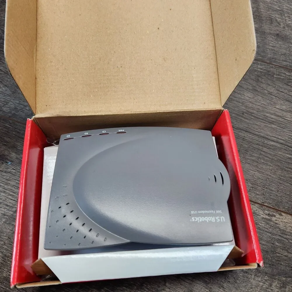 USRobotics 56K Model 5633B External USB Faxmodem Dial-Up Windows Vista XP 2000 - Picture 5 of 5